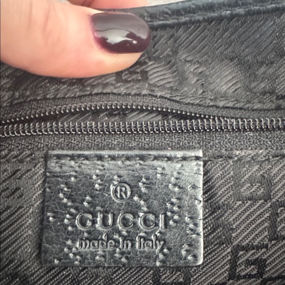 Gucci GG Monogram Vintage Bamboo Ring Handle Shoulder Bag Y2K  (w/Dust Bag) main image 2